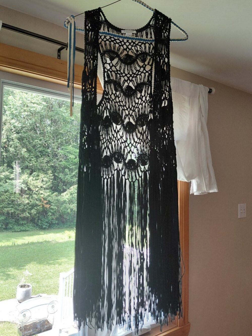 Black Cover up vest XS